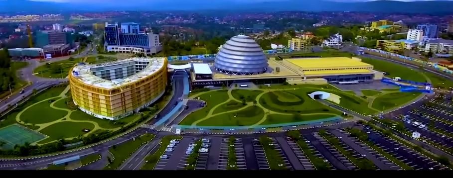 Rwandan cultural artwork design